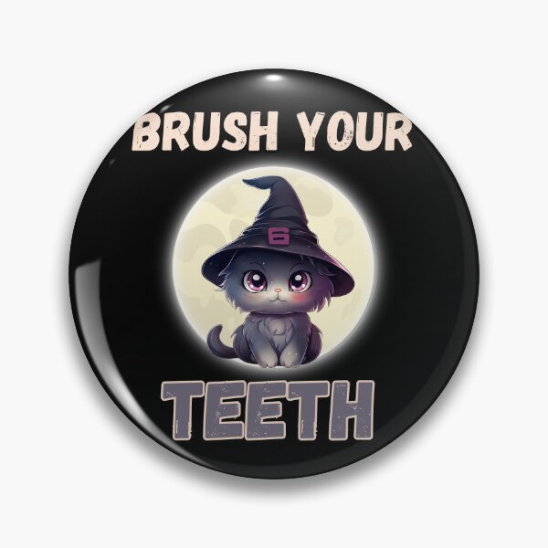 Item preview, Brush Your Teeth Happy Halloween designed and sold by ArtisShops.