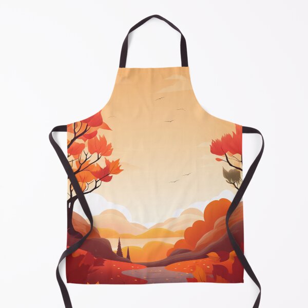 Artikelvorschau, Autumn's Palette: Fall Orange Leaves entworfen und verkauft von Digi-Artsy.