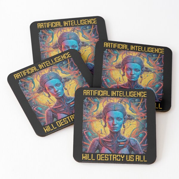 Item preview, AI Will Destroy Us All - Artificial Intelligence will destroy us all designed and sold by AmorcitoDesigns.