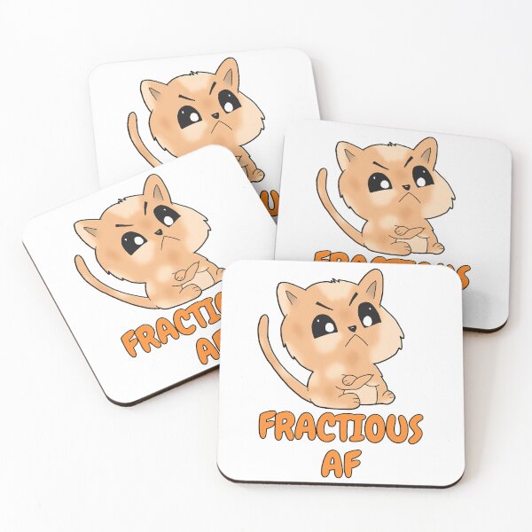 Item preview, Fractious AF Cat - Funny Angry Spicy Cat  designed and sold by Bug & Brush.