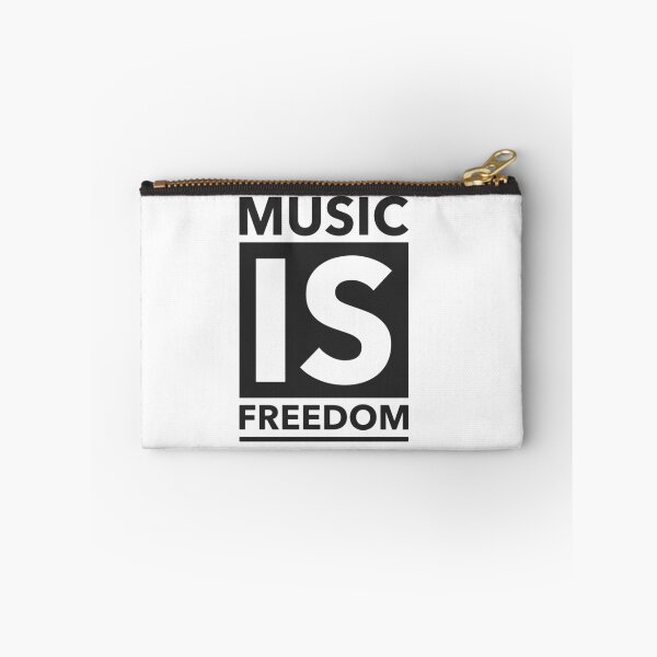 Item preview, Music Is Freedom: Black And White designed and sold by GMInfluence.