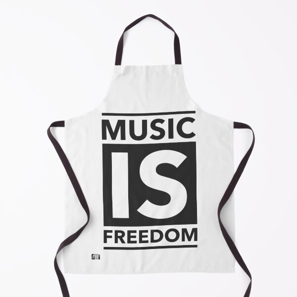 Item preview, Music Is Freedom: Black And White designed and sold by GMInfluence.