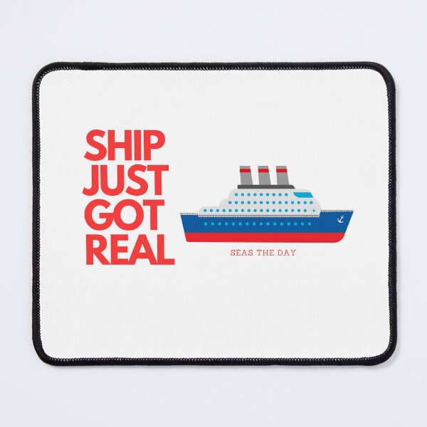 Item preview, Ship Just Got Real (Red Print) designed and sold by DollarDollar.