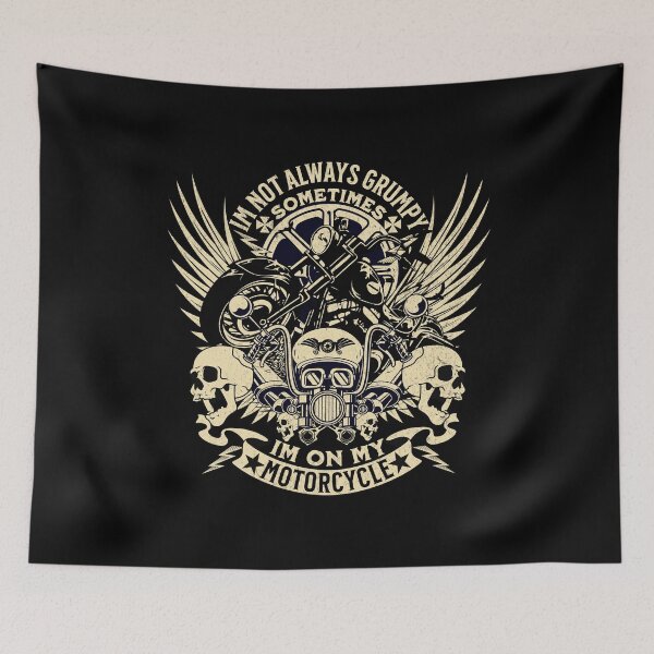 Item preview, Im Not Always Grumpy Sometimes Im On My Motorcycle designed and sold by Affyboss6.