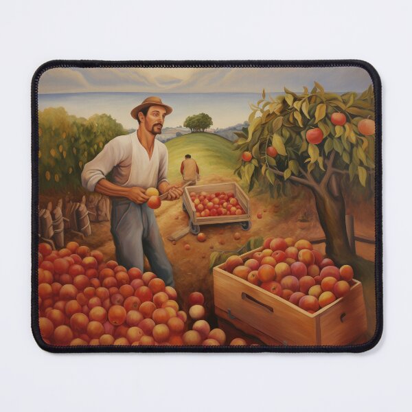 Item preview, Fruit Picker Fills His Crate designed and sold by YoPedro.