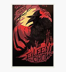 Eileen The Crow Movie Poster Photographic Print