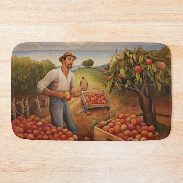 Item preview, Fruit Picker Fills His Crate designed and sold by YoPedro.