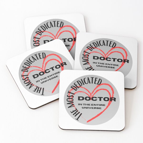 Item preview, The most dedicated doctor, gift for doctor designed and sold by ArtiDann.