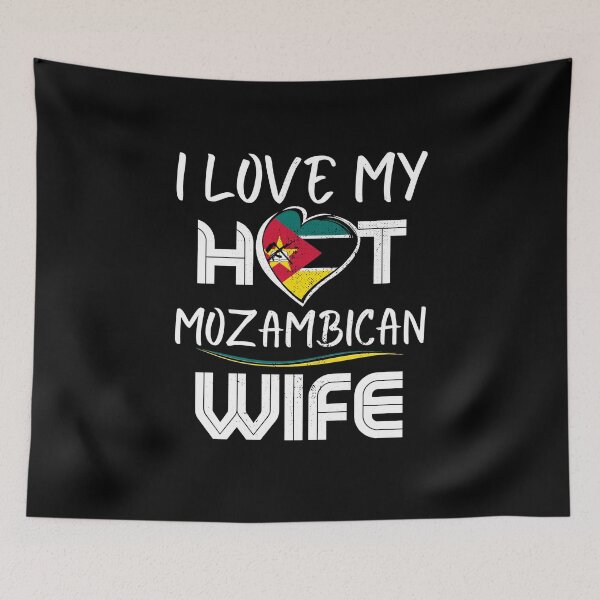 Item preview, I Love My Hot Mozambican Wife Mozambique Husband designed and sold by Furahisha.