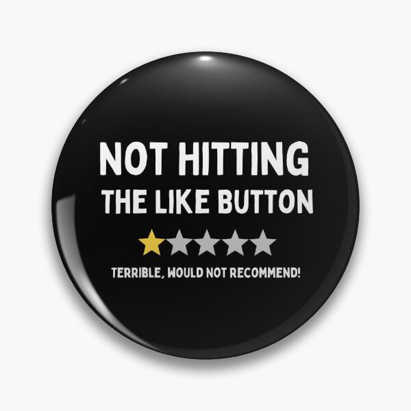 Item preview, Funny Influencer 1 Star Not Hitting The Like Button Review Design designed and sold by RektRepublic.