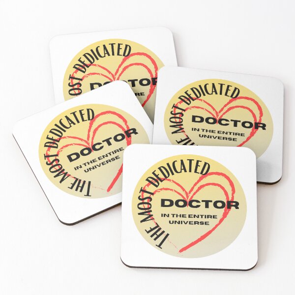 Item preview, The most dedicated doctor, gift for doctor designed and sold by ArtiDann.