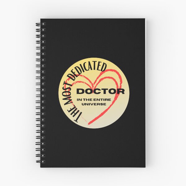 Item preview, The most dedicated doctor, gift for doctor designed and sold by ArtiDann.