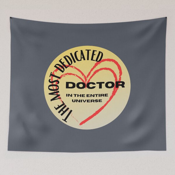 Item preview, The most dedicated doctor, gift for doctor designed and sold by ArtiDann.