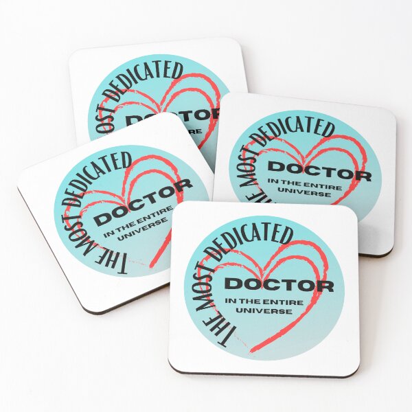 Item preview, The most dedicated doctor, gift for doctor designed and sold by ArtiDann.