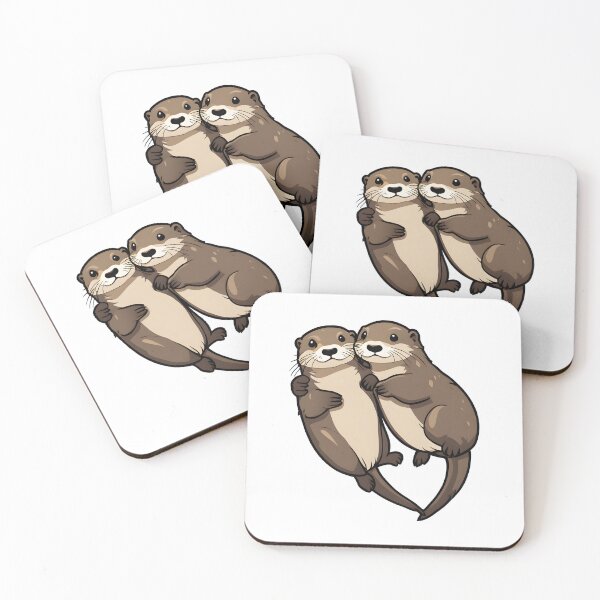 Item preview, Otters Holding Hands designed and sold by Realizey.