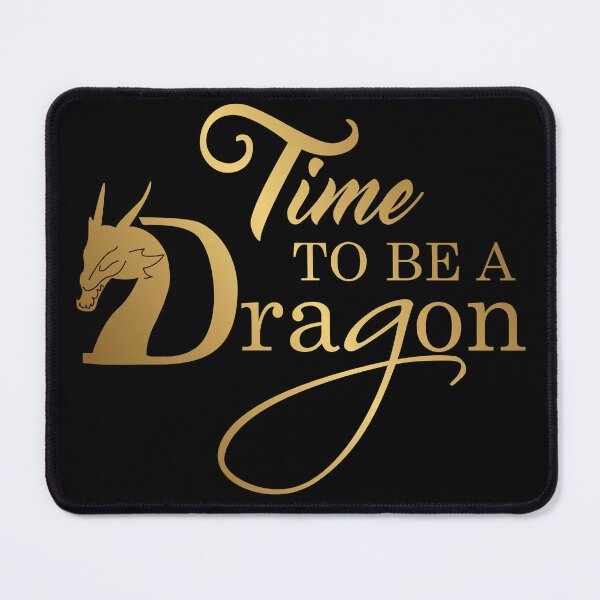 Item preview, Time to be a Dragon Typography Design designed and sold by Aithlin123.