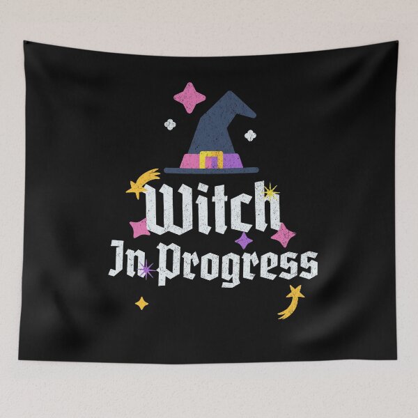 Artikelvorschau, Witch in Progress – Manifestation magischen Wachstums entworfen und verkauft von WildWoodWaver.