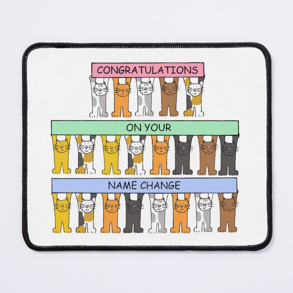 Item preview, Congratulations on Your Name Change designed and sold by KateTaylor.