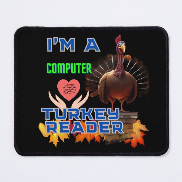 Item preview,  READERS, A COMPUTER TURKEY READER FAMILY, MOM, DAD, GIFT, PYJAMAS designed and sold by carlos crane.