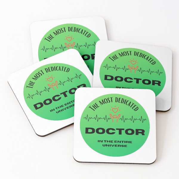 Item preview, The most dedicated doctor, gift for doctor designed and sold by ArtiDann.