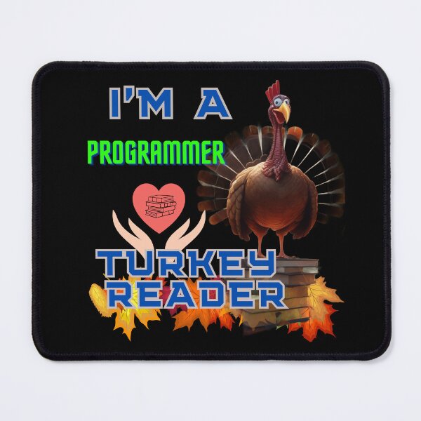 Item preview, READERS, A PROGRAMMER TURKEY READER FAMILY, MOM, DAD, GIFT, PYJAMAS designed and sold by carlos crane.