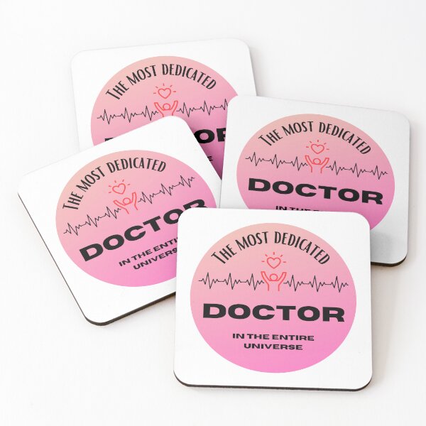 Item preview, The most dedicated doctor, gift for doctor designed and sold by ArtiDann.