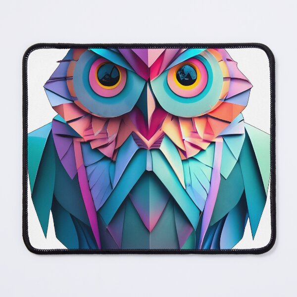 Item preview, Origami 3D holographic owl designed and sold by Urban Charms.