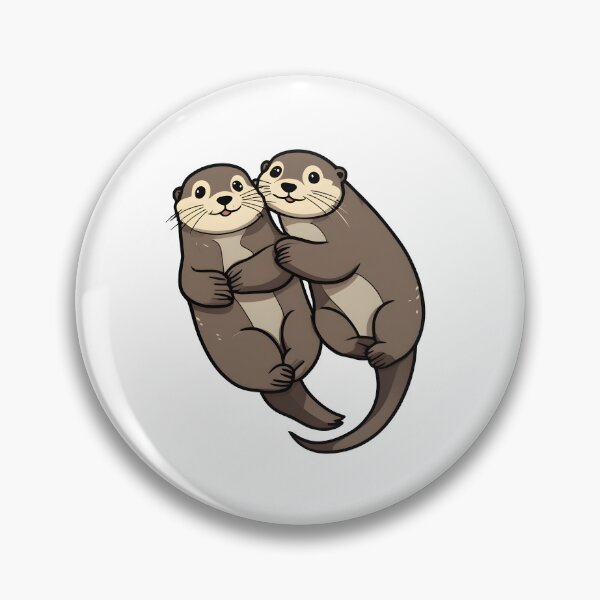 Item preview, Otters Holding Hands designed and sold by Realizey.