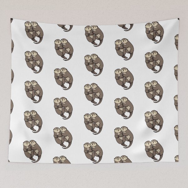 Item preview, Otters Holding Hands designed and sold by Realizey.