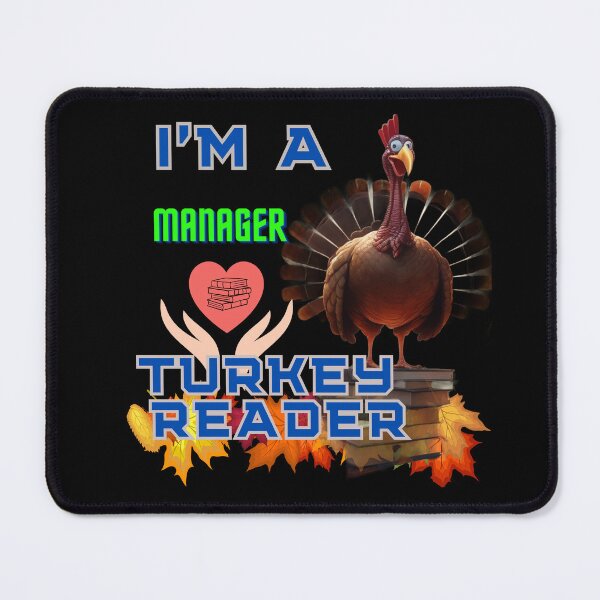 Item preview, READERS,  A MANAGER TURKEY READER FAMILY, MOM, DAD, GIFT, PYJAMAS designed and sold by carlos crane.