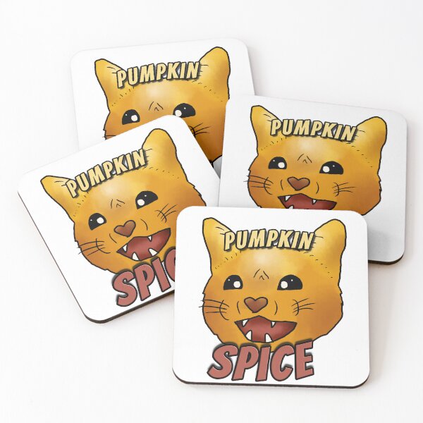 Item preview, Pumpkin Spice Kitty (Orange Cat) designed and sold by Bug & Brush.
