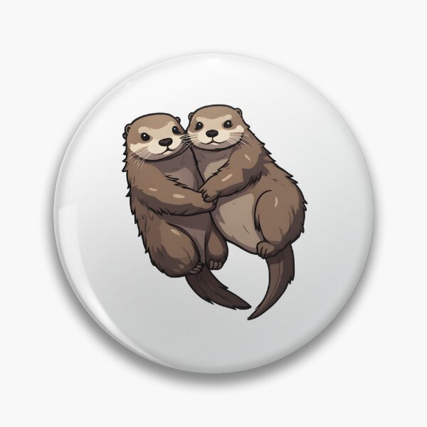 Item preview, Otters Holding Hands designed and sold by Realizey.