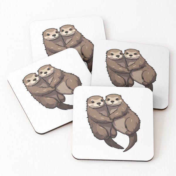 Item preview, Otters Holding Hands designed and sold by Realizey.