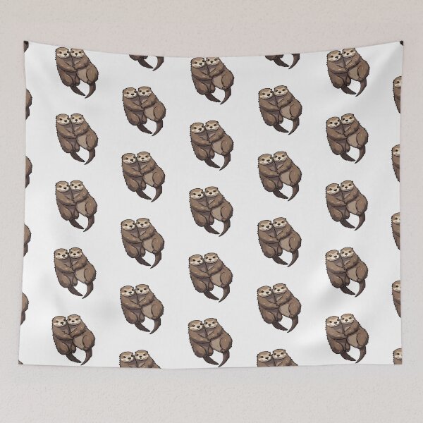 Item preview, Otters Holding Hands designed and sold by Realizey.
