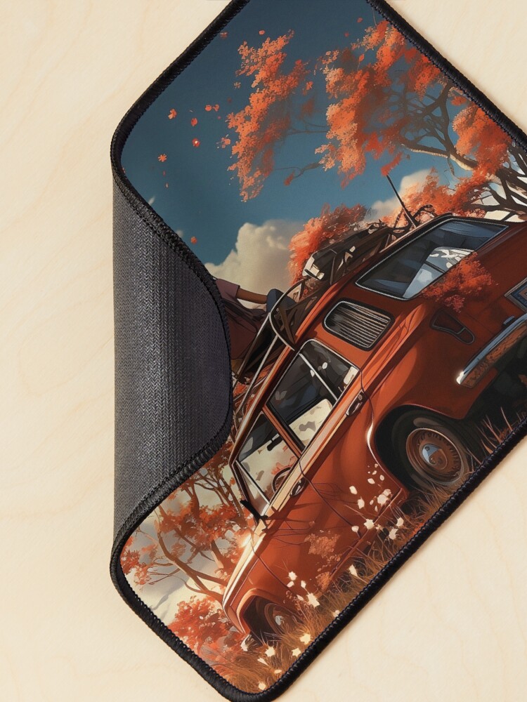 Thumbnail 2 of 5, Mouse Pad, Roadtrip Escape designed and sold by Introvertedself.