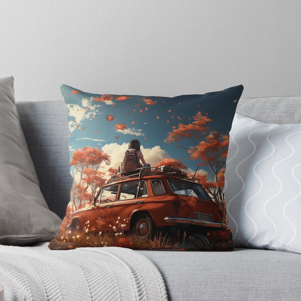 Item preview, Throw Pillow designed and sold by Introvertedself.