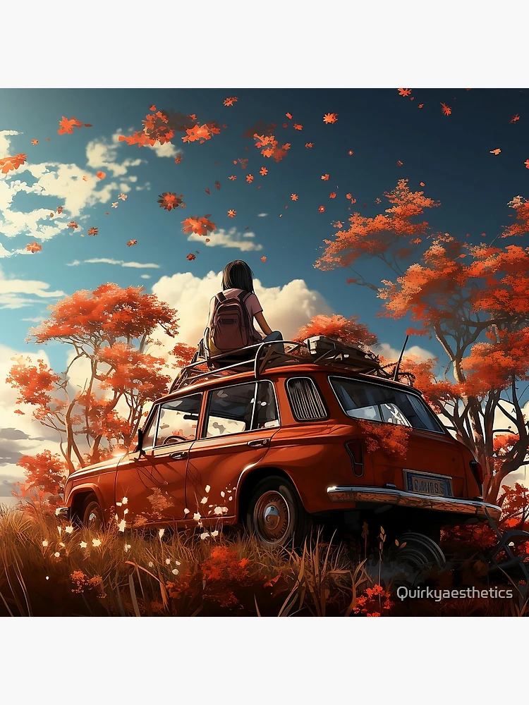 Thumbnail 4 of 4, Clock, Roadtrip Escape designed and sold by Quirkyaesthetics.