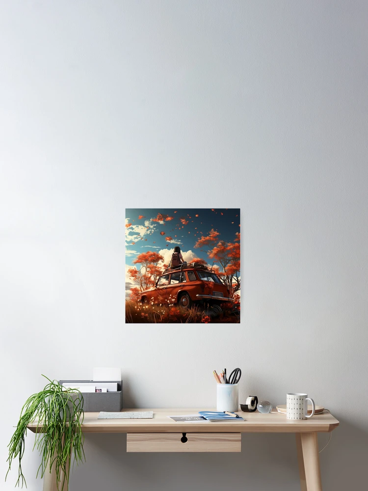 Thumbnail 2 of 3, Poster, Roadtrip Escape designed and sold by Quirkyaesthetics.