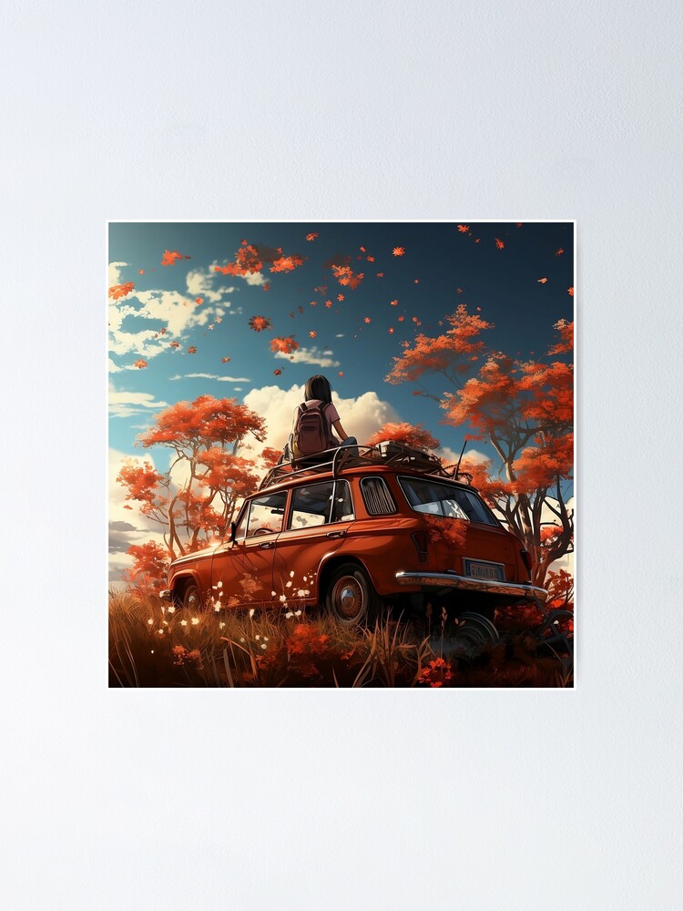Thumbnail 1 of 3, Poster, Roadtrip Escape designed and sold by Introvertedself.