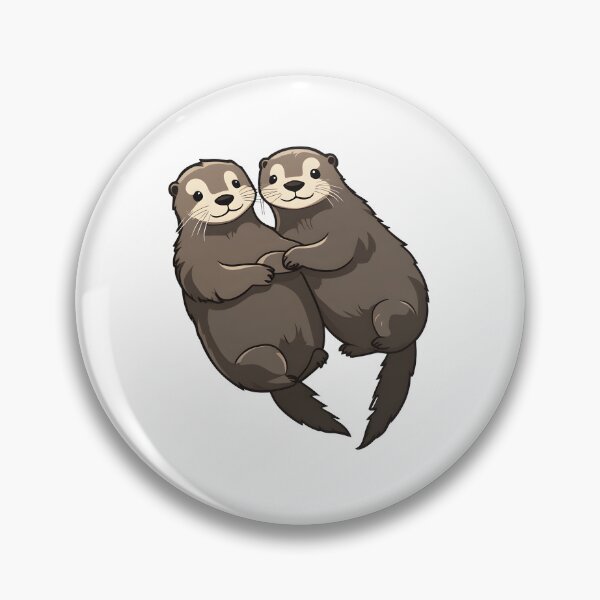 Item preview, Otters Holding Hands designed and sold by Realizey.