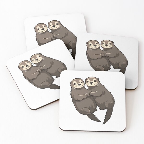 Item preview, Otters Holding Hands designed and sold by Realizey.