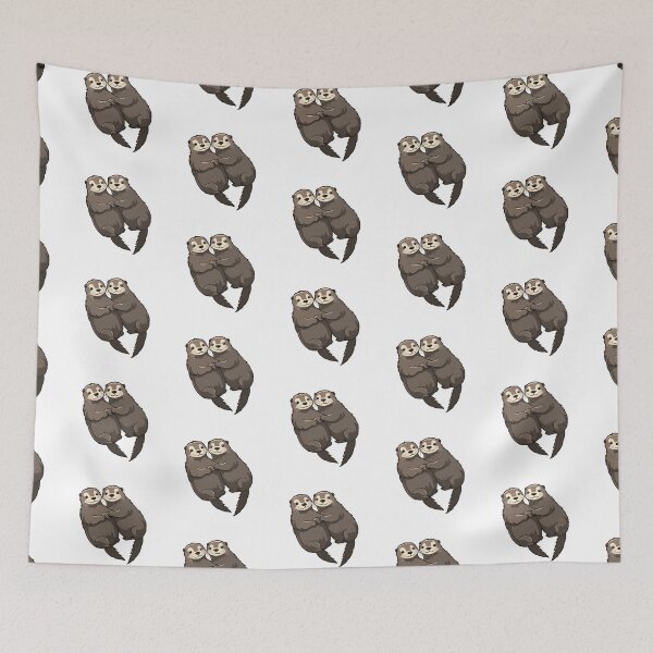 Item preview, Otters Holding Hands designed and sold by Realizey.