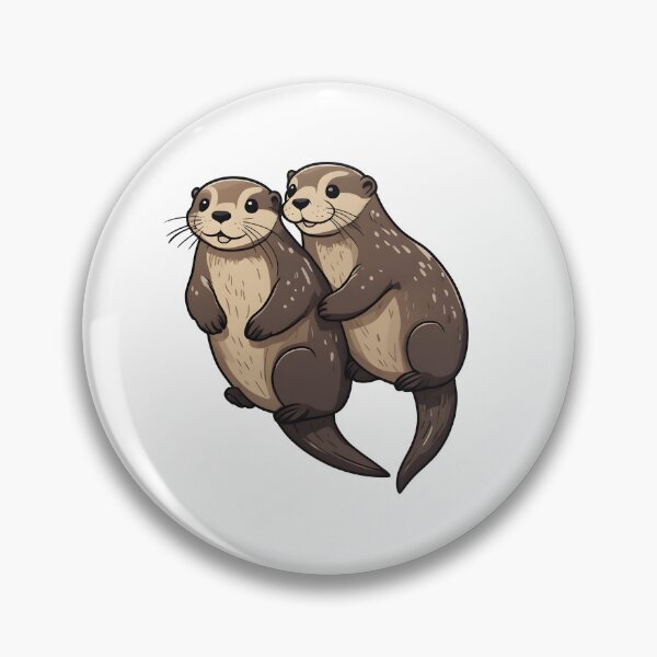 Item preview, Otters Holding Hands designed and sold by Realizey.