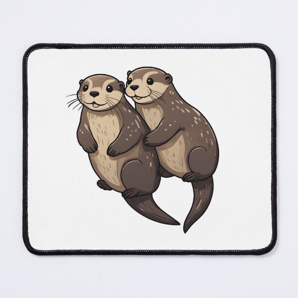 Item preview, Otters Holding Hands designed and sold by Realizey.