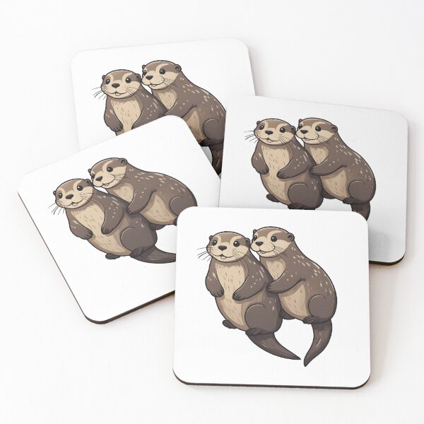 Item preview, Otters Holding Hands designed and sold by Realizey.