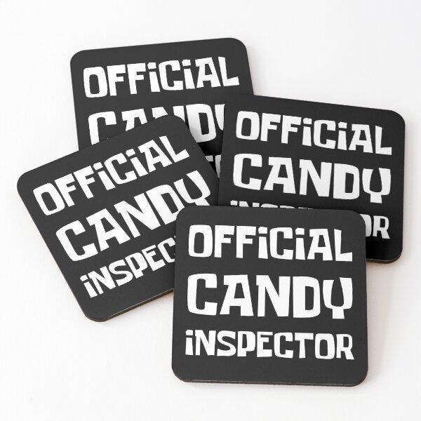 Item preview, Official Candy Inspector Funny Halloween designed and sold by RedPumpFlash.