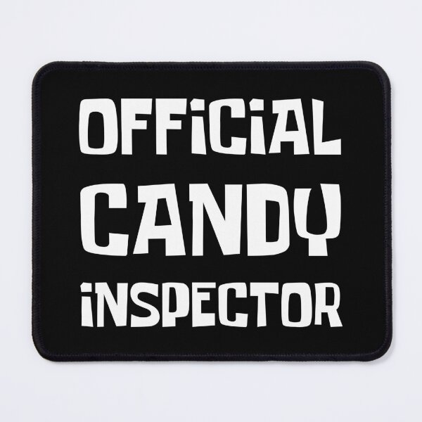 Item preview, Official Candy Inspector Funny Halloween designed and sold by RedPumpFlash.