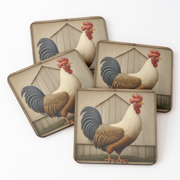 Item preview, Rooster 1 designed and sold by sage-and-se7en.