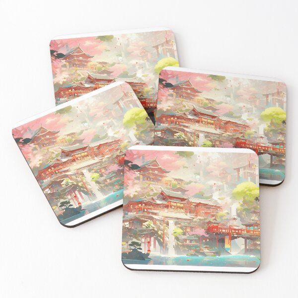 Item preview, Japanese City Dreamscape designed and sold by KLYPArt.