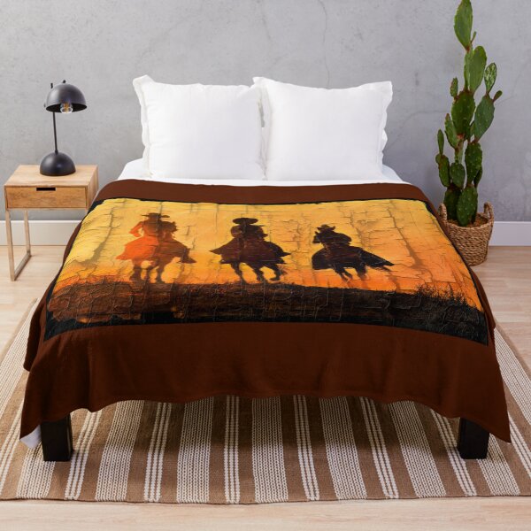 Item preview, Three Cowboys Hit the Dusty Trail designed and sold by CarolM.